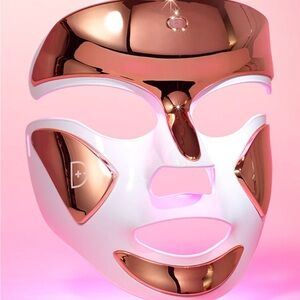 Skincare LED Mask - Rose Gold and White